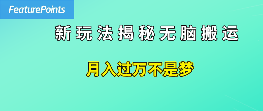 简单操作，每天50美元收入，搬运就是赚钱的秘诀！ - 460g_com