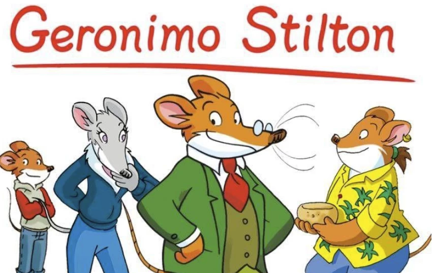 经典英语启蒙《老鼠记者 Geronimo Stilton (视频+音频+绘本+精读课) 》 - 三缺一