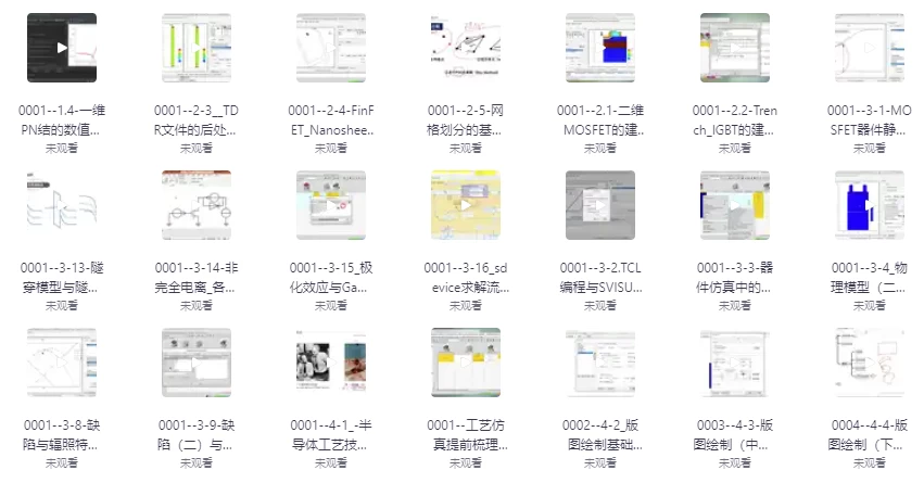 半导体器件建模仿真与分析教程 - 三缺一