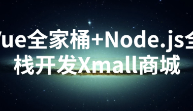 Vue全家桶+Node.js全栈开发Xmall商城 – 带源码课件 - 三缺一